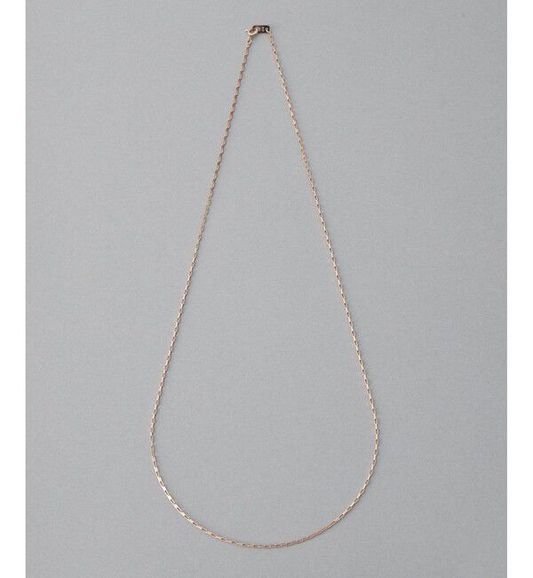 ete「ボックスチェーン ネックレス」|ネックレス|