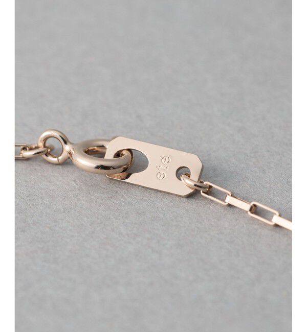 ete「ボックスチェーン ネックレス」|ネックレス|