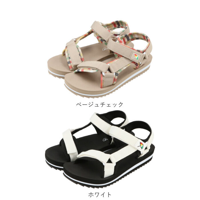 BACKYARD FAMILY「アーノルドパーマー サンダル 通販 スポーツサンダル レディース ぺたんこ 旅行 リゾート」|サンダル|