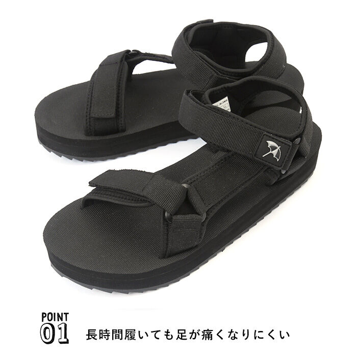 BACKYARD FAMILY「アーノルドパーマー サンダル 通販 スポーツサンダル レディース ぺたんこ 旅行 リゾート」|サンダル|