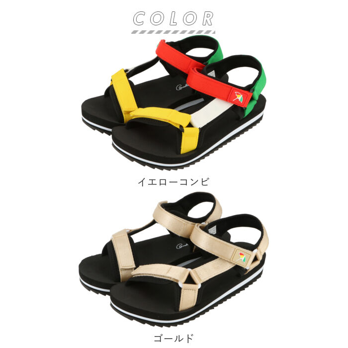 BACKYARD FAMILY「アーノルドパーマー サンダル 通販 スポーツサンダル レディース ぺたんこ 旅行 リゾート」|サンダル|