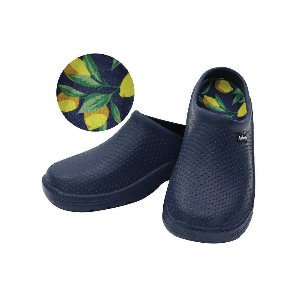 BACKYARD FAMILY「サボサンダル レディース スリッポン サボ 通販 フラットサンダル つっかけ コンフォートサンダル」|サンダル|ブルー2