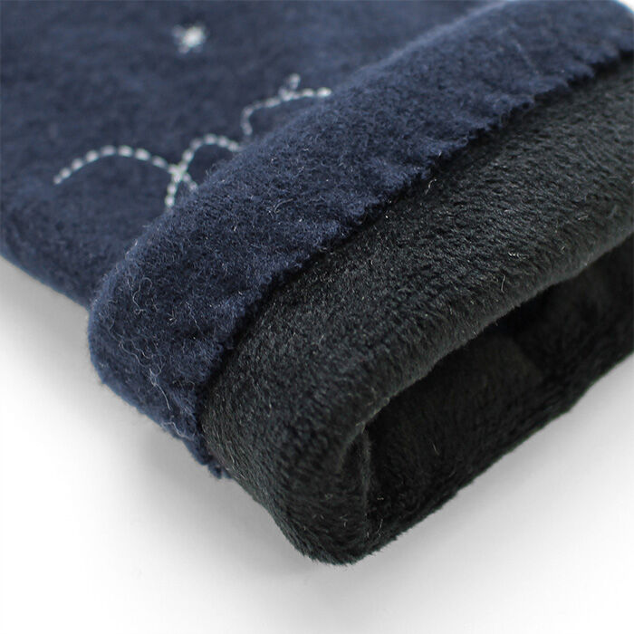 BACKYARD FAMILY「クロダ 手袋 レディース 通販 グローブ 手ぶくろ 暖かい かわいい 刺繍 スマートフォン対応」|手袋|