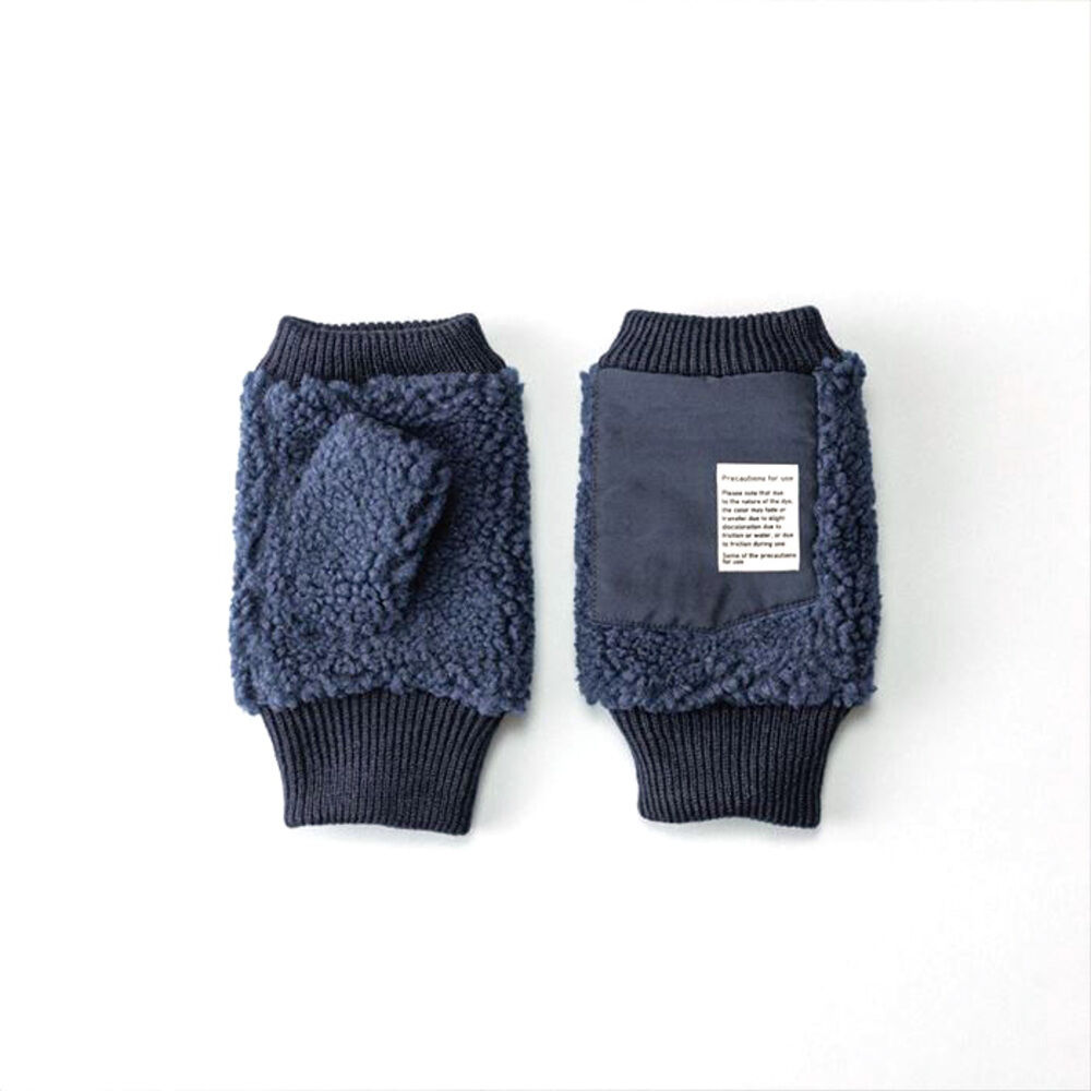 BACKYARD FAMILY「クロダ 手袋 メンズ 通販 グローブ 手ぶくろ 指なし ハンドウォーマー ハンドカバー 防寒」|手袋|ブルー1