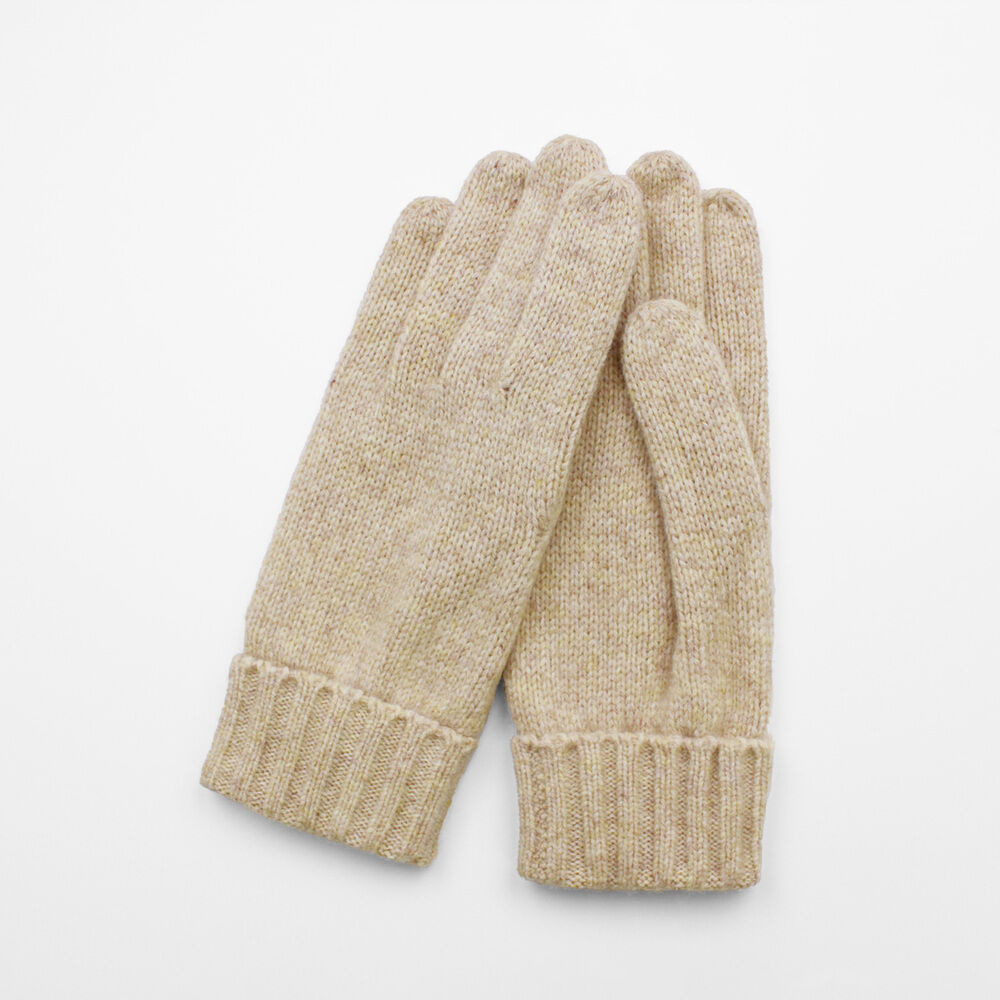 BACKYARD FAMILY「クロダ 手袋 メンズ 通販 グローブ ニット 手ぶくろ 毛糸 メンズ手袋 メンズてぶくろ おしゃれ」|手袋|ベージュ2