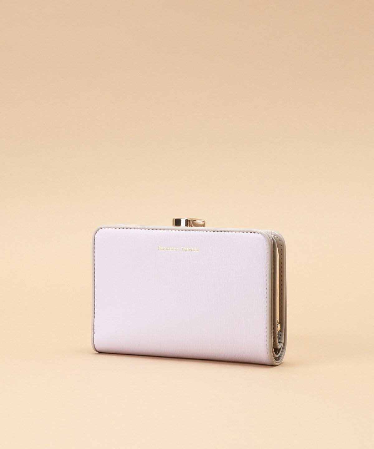Samantha Thavasa「シンプルバイカラー口金折財布」|財布|
