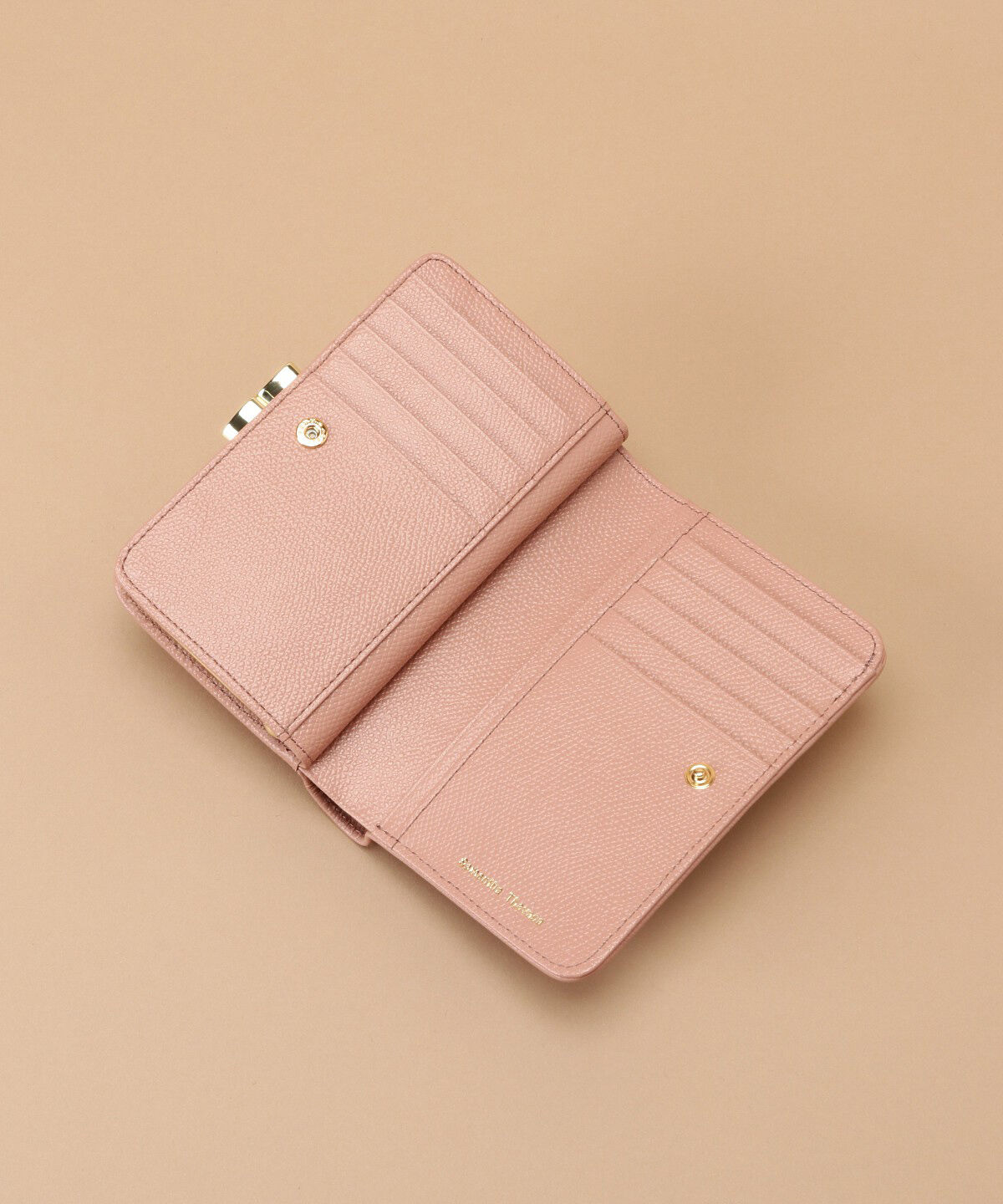 Samantha Thavasa「ST Jacquard 二つ折り口金財布」|財布|