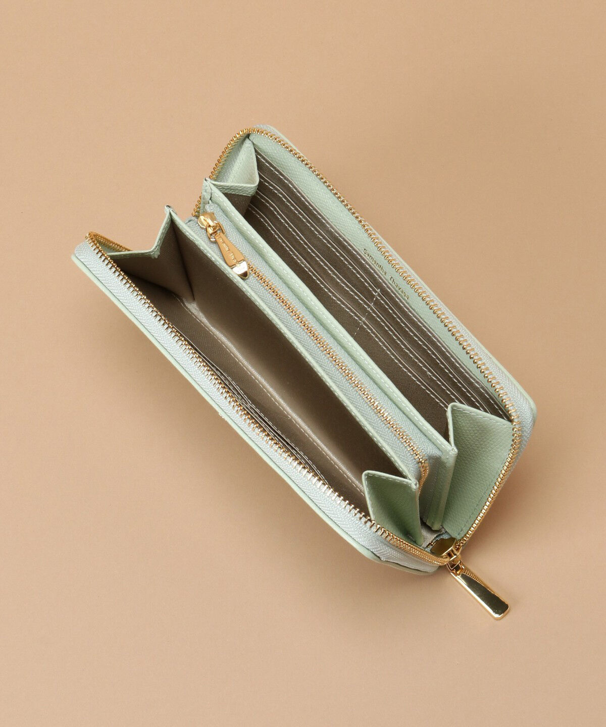 Samantha Thavasa「ST Jacquard ラウンド長財布」|財布|