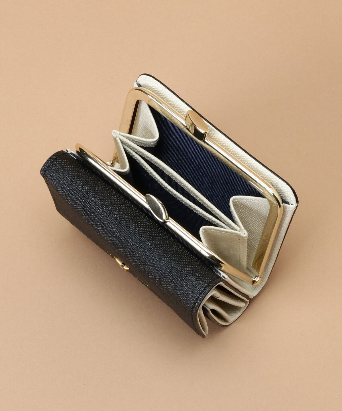 Samantha Thavasa「Pomme d'espoir ポムディスポワール バイカラー三つ折り口金財布」|財布|