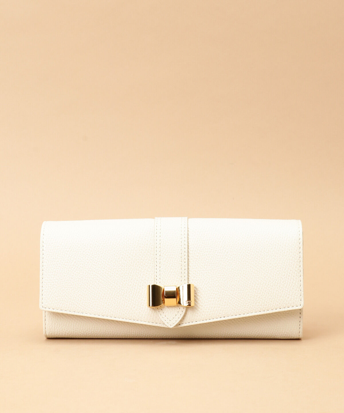 Samantha Thavasa「リボンモチーフ 長財布」|財布|オフホワイト