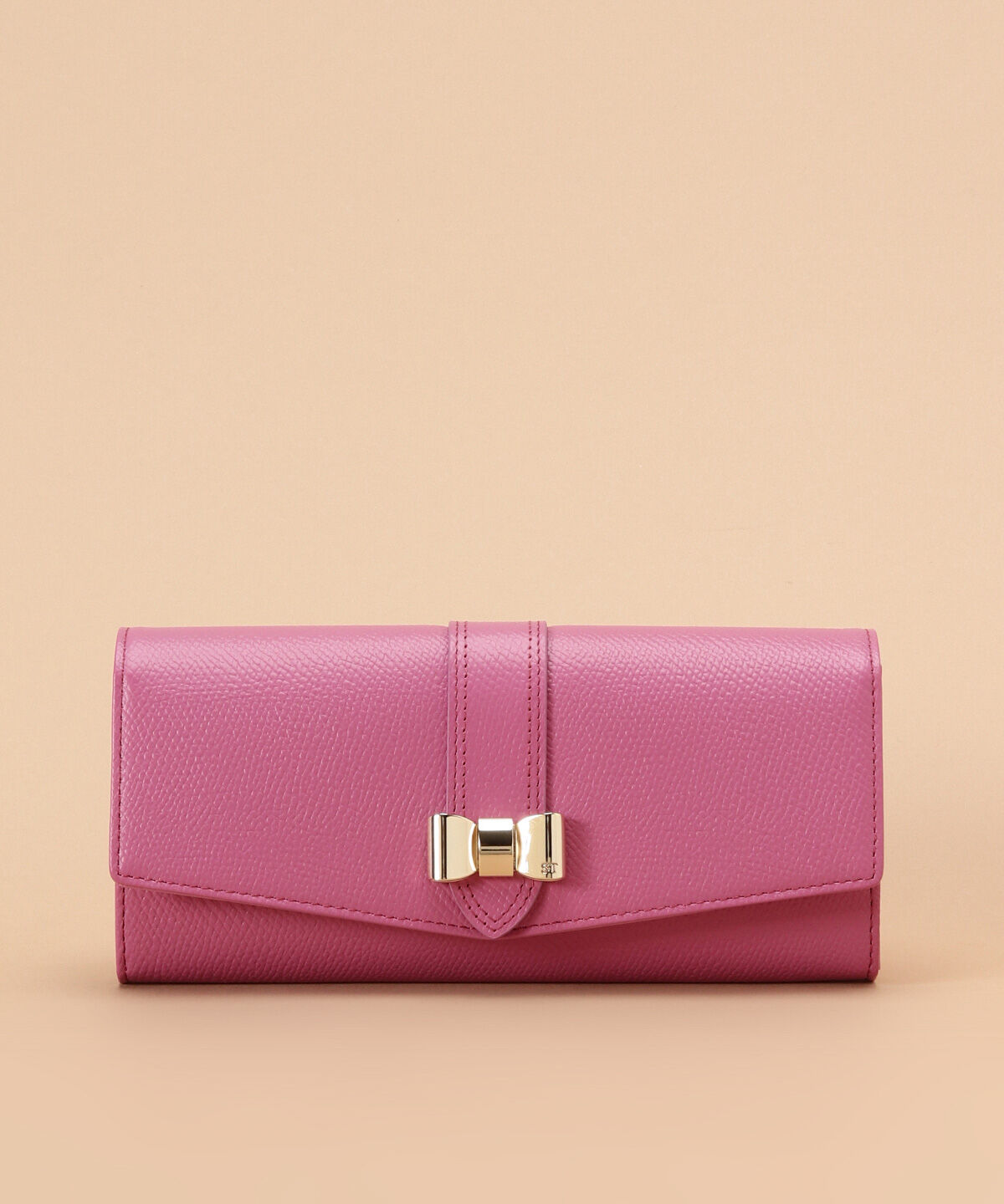 Samantha Thavasa「リボンモチーフ 長財布」|財布|ﾁｪﾘｰﾋﾟﾝｸ