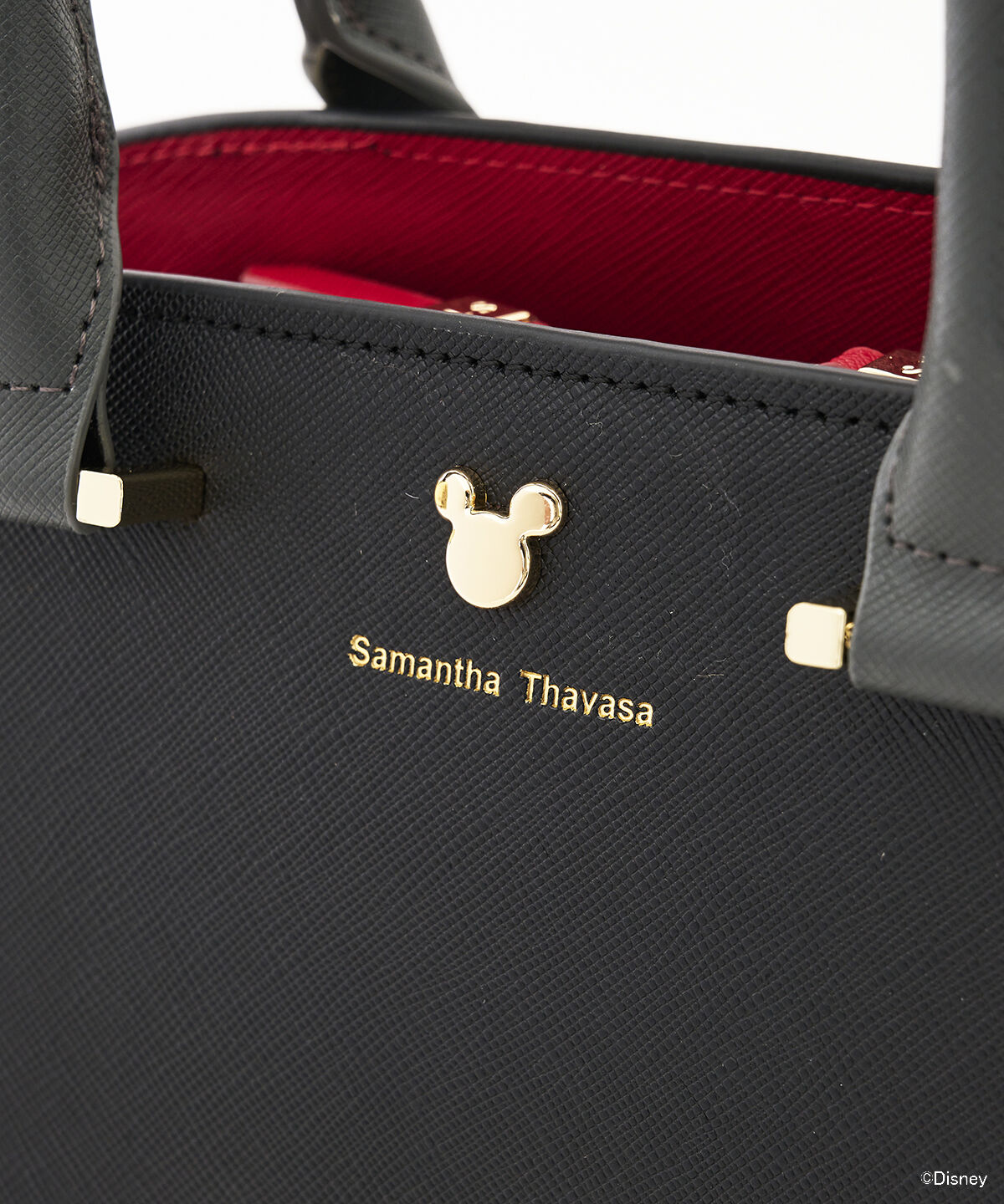 Samantha Thavasa「「ミッキー」コレクション ハンドルバッグ」|ハンドバッグ|