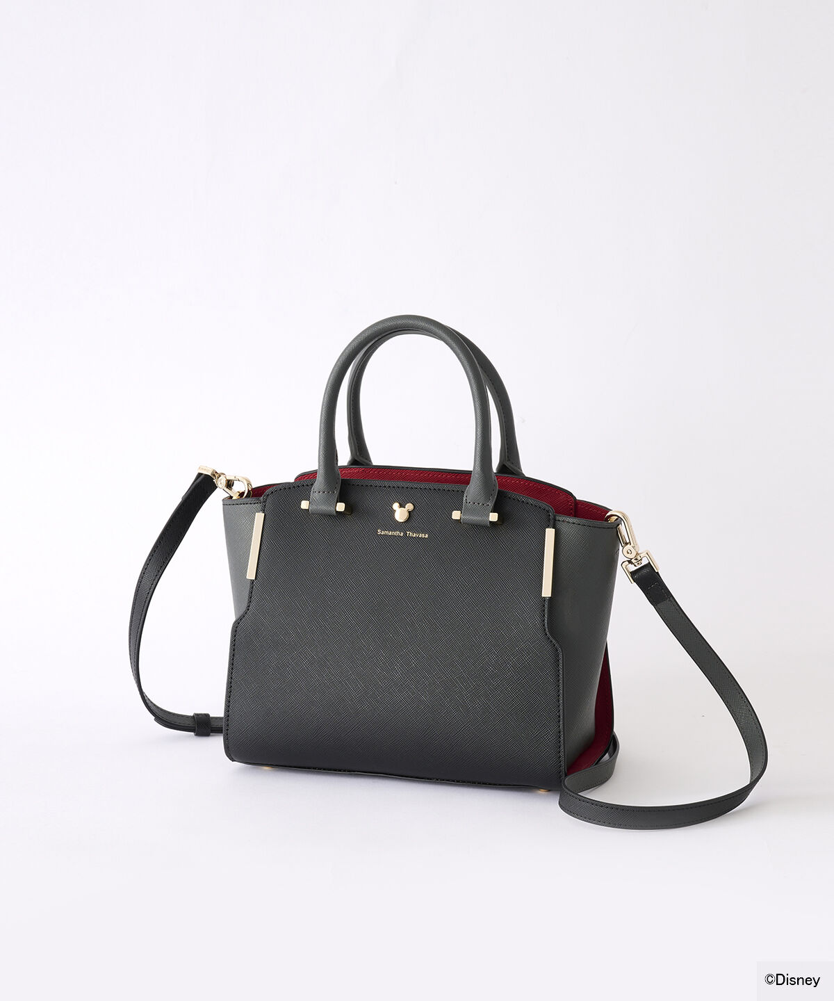 Samantha Thavasa「「ミッキー」コレクション ハンドルバッグ」|ハンドバッグ|