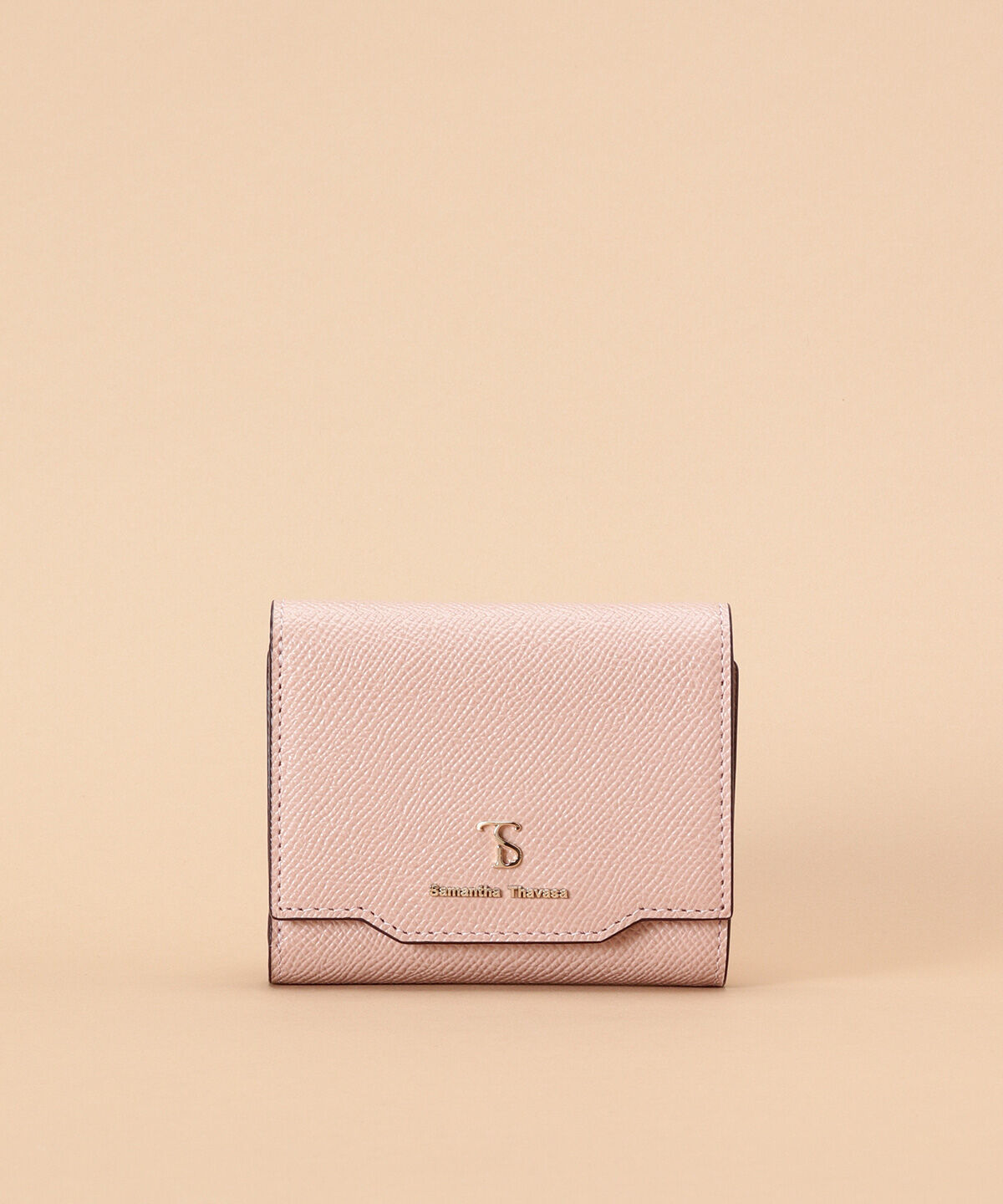 Samantha Thavasa「シンプルラメ 三つ折り財布」|財布|ﾋﾟﾝｸﾍﾞｰｼﾞｭ