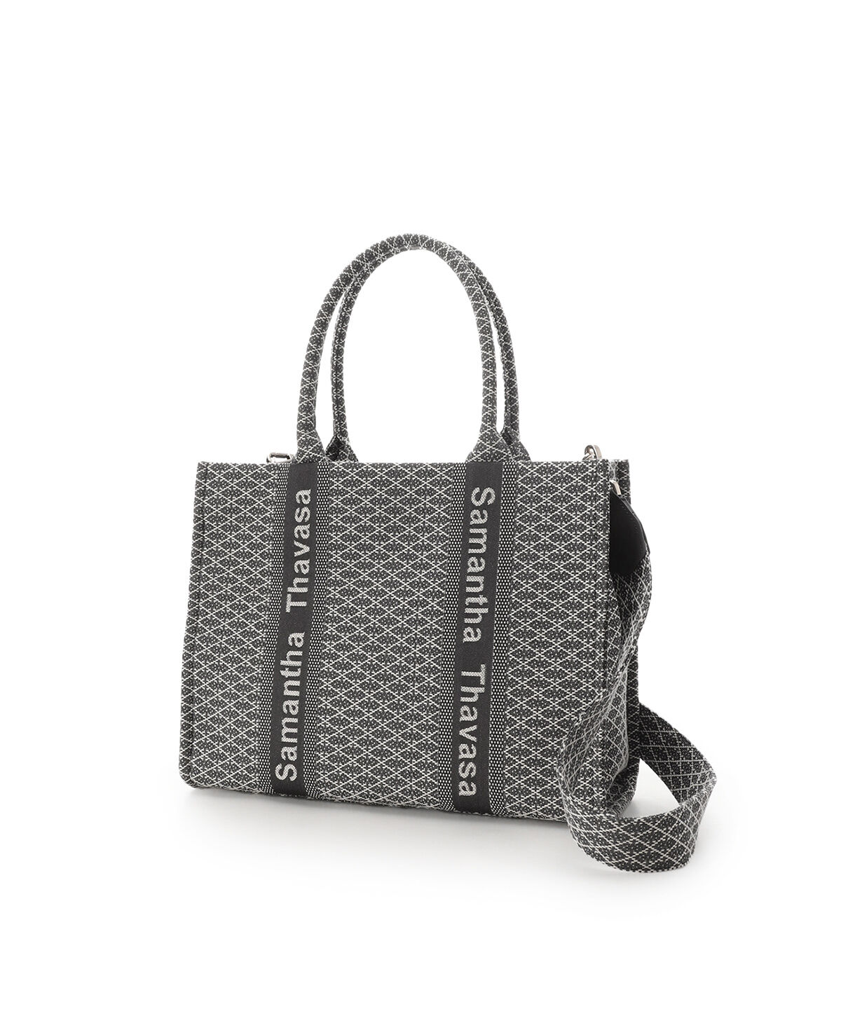 Samantha Thavasa「ステッチワークジャガードトートバッグ」|トートバッグ|