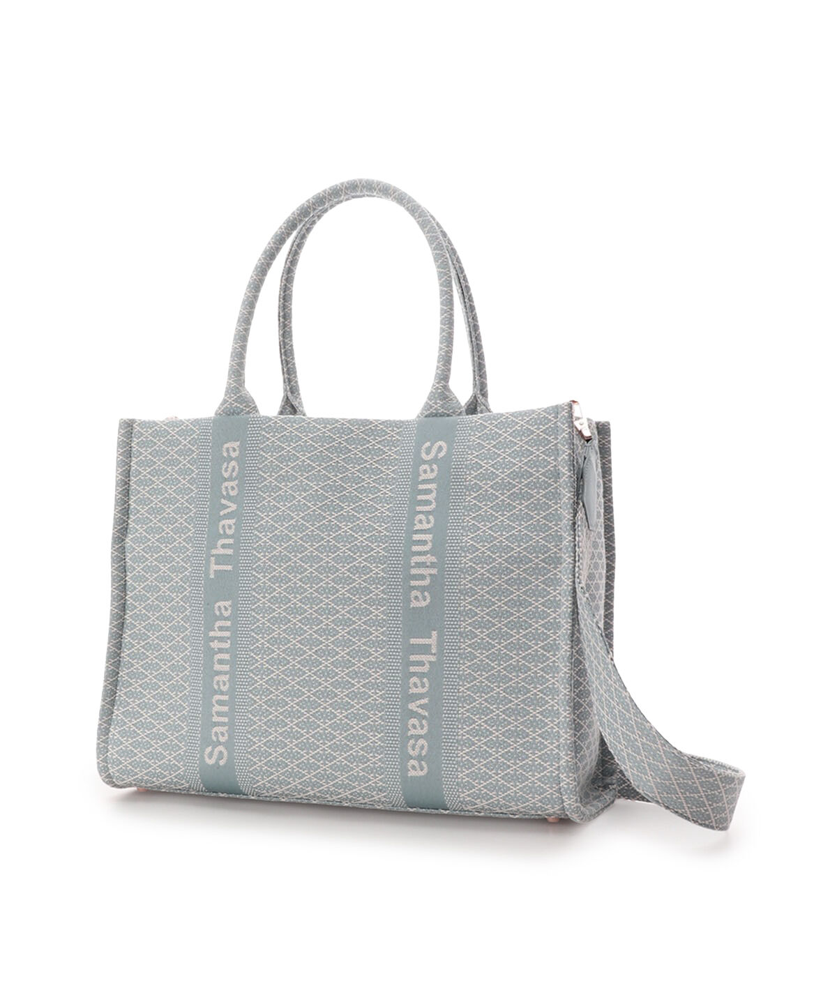 Samantha Thavasa「ステッチワークジャガードトートバッグ」|トートバッグ|