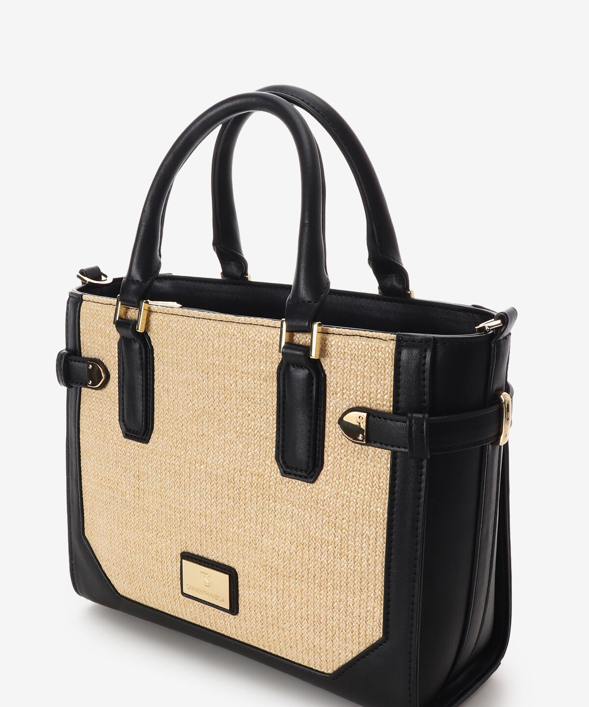 Samantha Vega「パナマ風ベルト金具ハンドバッグ」|ハンドバッグ|