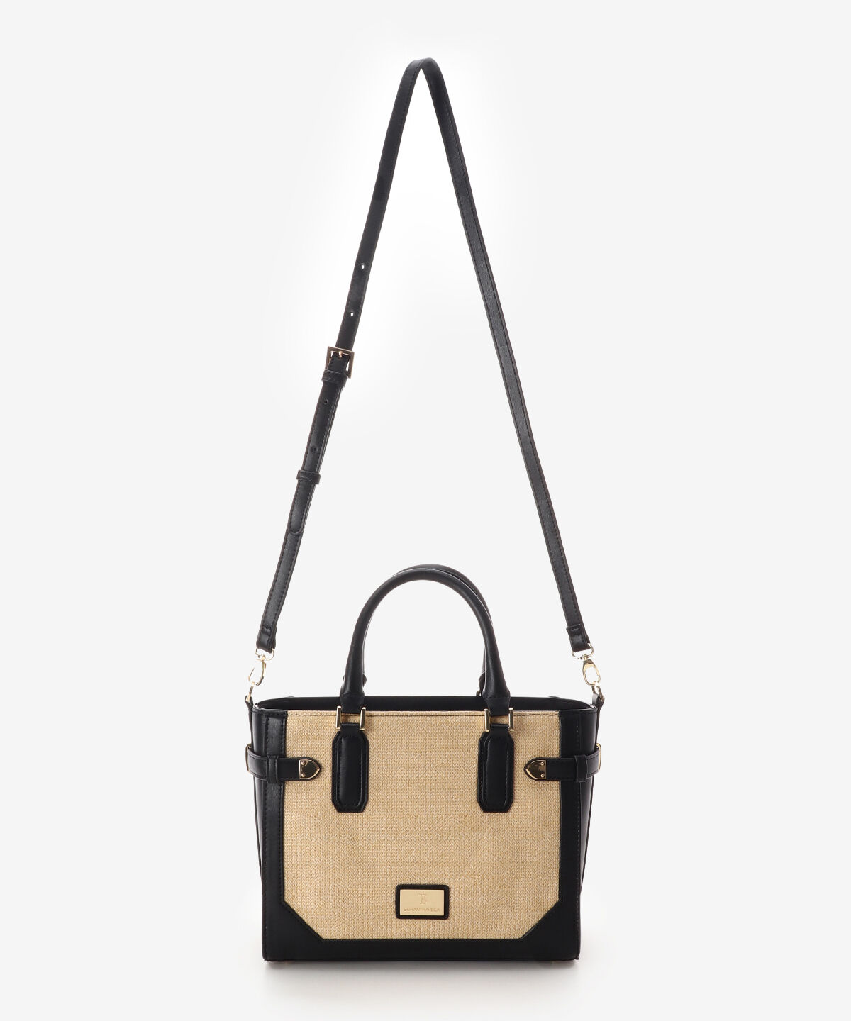 Samantha Vega「パナマ風ベルト金具ハンドバッグ」|ハンドバッグ|