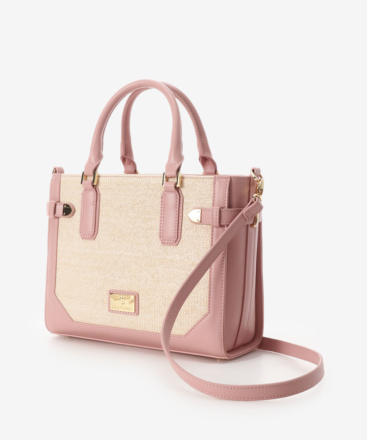 Samantha Vega「パナマ風ベルト金具ハンドバッグ」|ハンドバッグ|