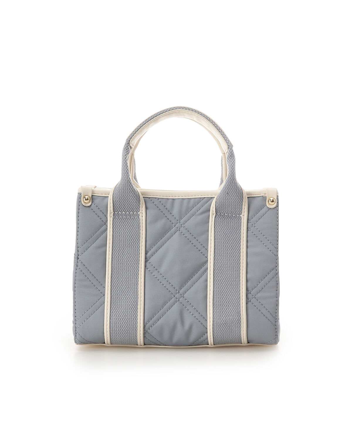 Samantha Vega「ロゴテープキルティングハンドバッグ（ミニ）」|ショルダー・メッセンジャー|