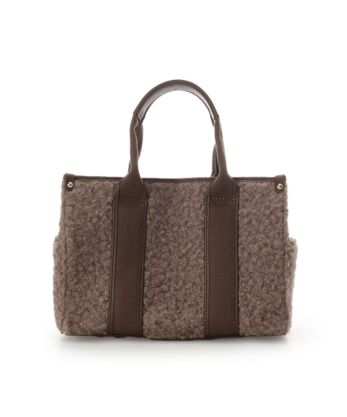 Samantha Vega「ロゴテープボアハンドバッグ（小）」|ハンドバッグ|