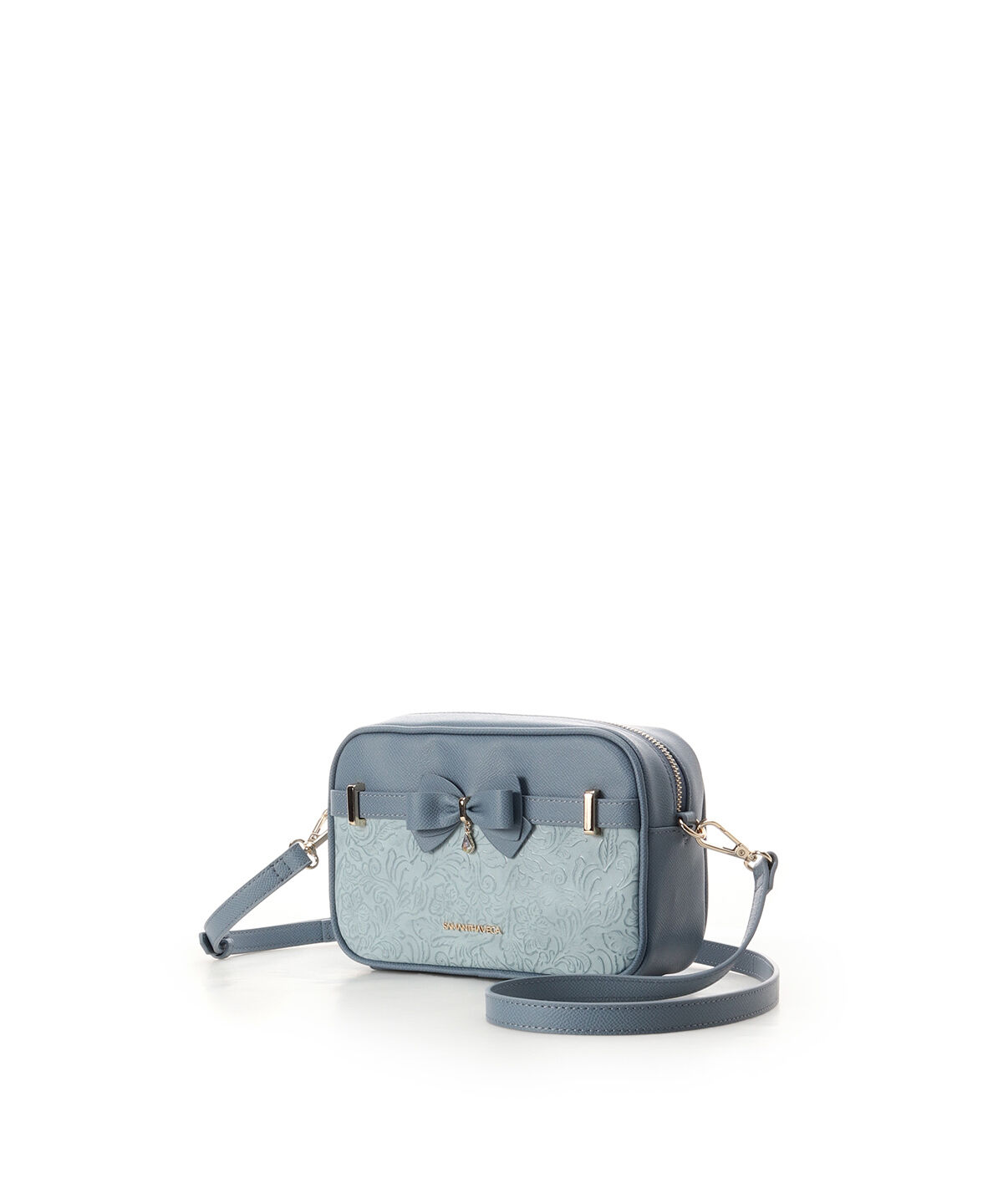 Samantha Vega「フローラルアクセントリボンミニショルダーバッグ」|ショルダー・メッセンジャー|