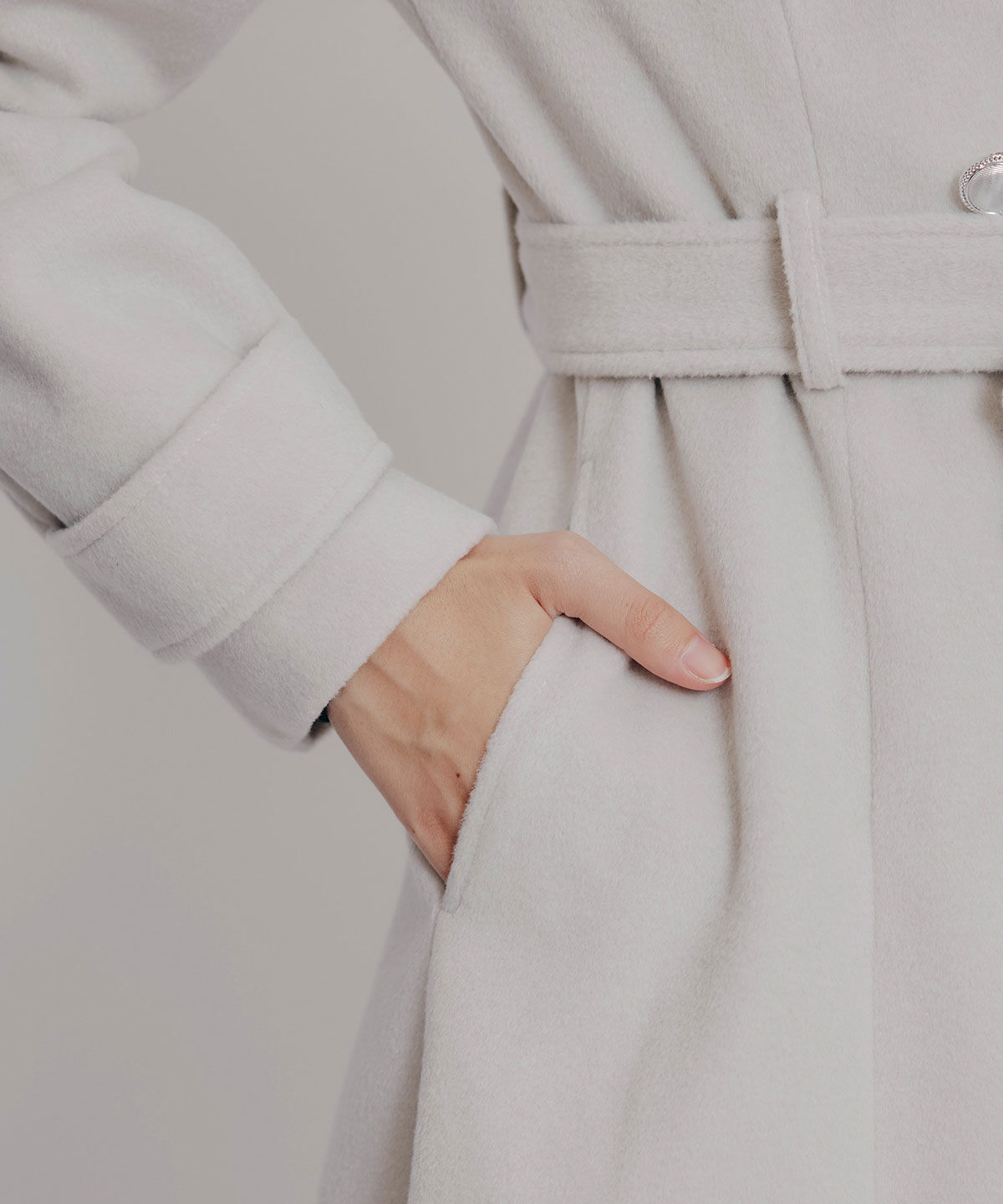 REDYAZEL「2WAYカラーダブルロングコート」|ステンカラーコート|