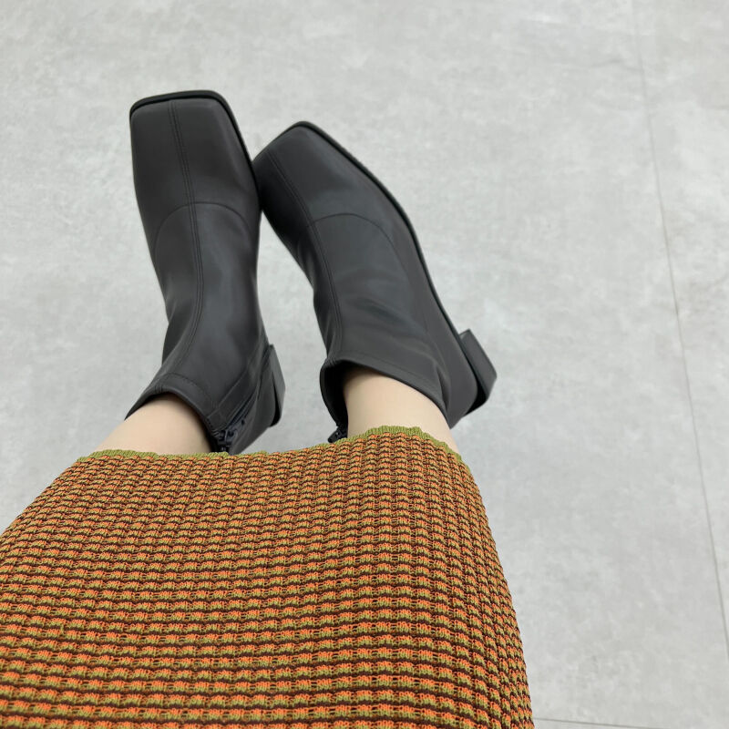 ORiental TRaffic「オーバーヒールストレッチブーツ/21402」|ショートブーツ|