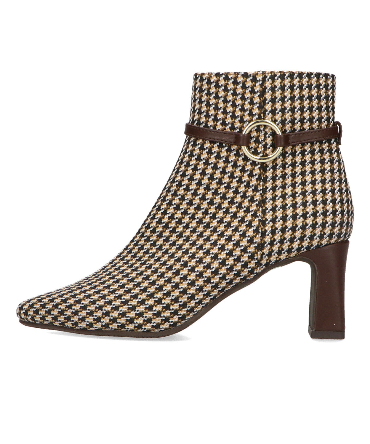 ORiental TRaffic「●2024秋冬新作●リングデザインポインテッドトゥブーツ/41409」|ショートブーツ|