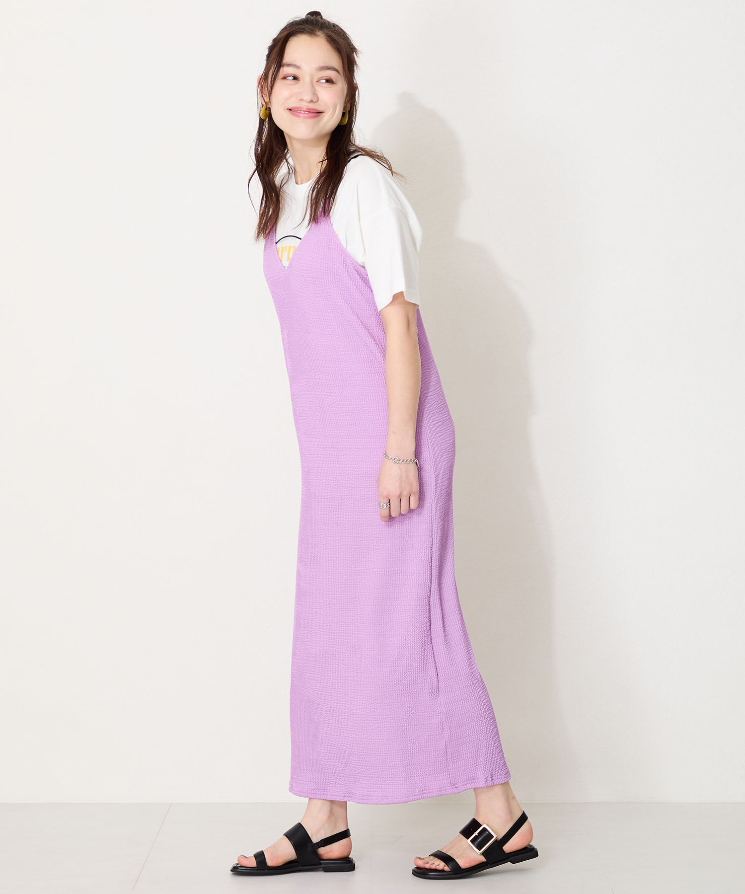 WA Oriental TRaffic「●2025春夏新作●ベルトバックルフラットサンダル/52217 サンダル トレンド 人気 フラット」|サンダル|