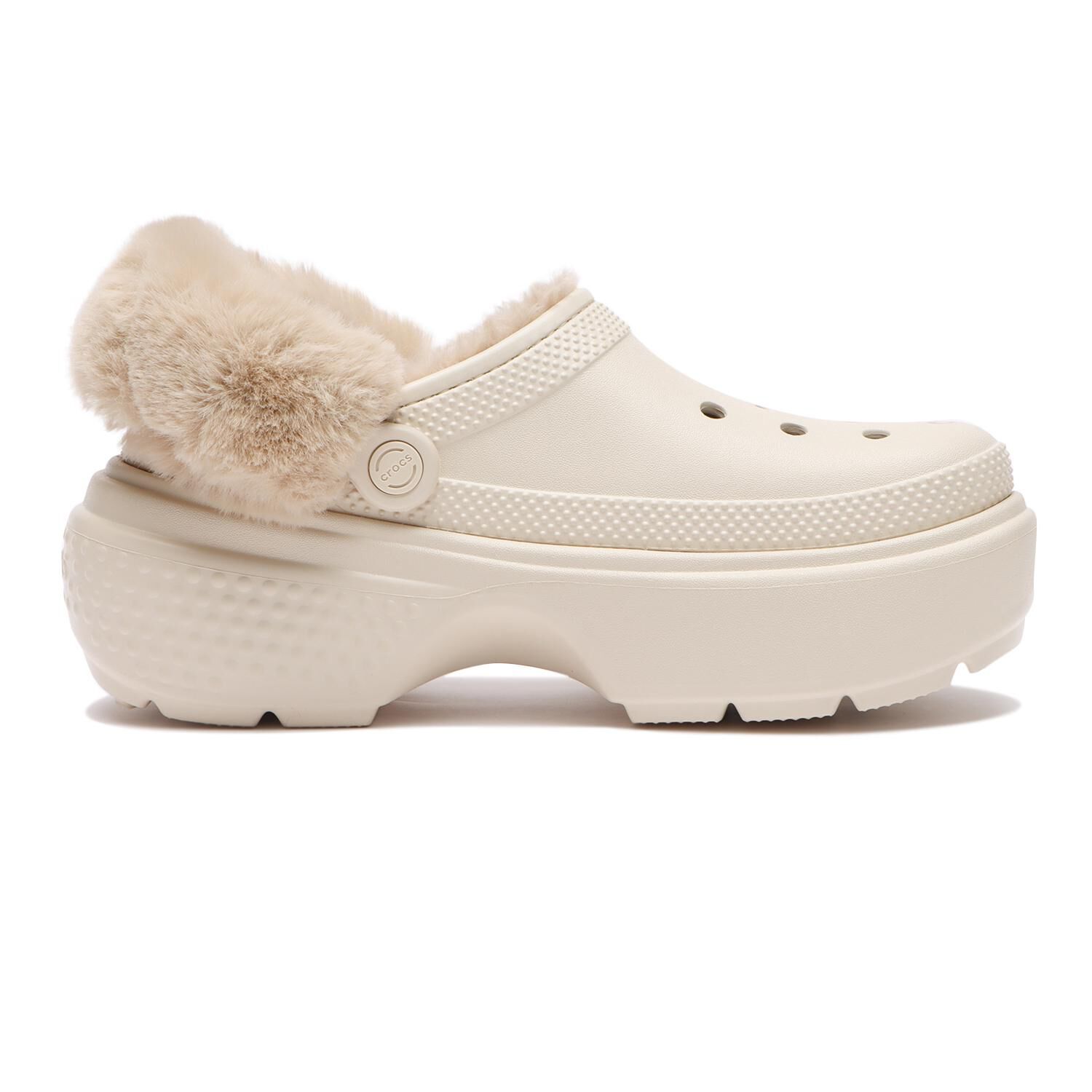 crocs「【crocs】STOMP LINED CLOG」|サンダル|