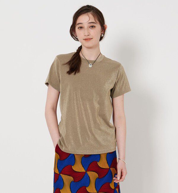 UNITED ARROWS「ラメ Tシャツ」|Tシャツ・カットソー|