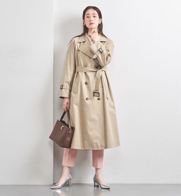 UNITED ARROWS「コットンギャバ トレンチコート」|トレンチコート|BEIGE