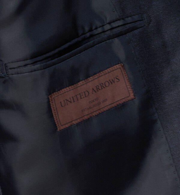 UNITED ARROWS「タスマニアウール メランジ シングル ３ボタン スーツ REGULAR MODEL‐ストレッチ・撥水・防シワ‐」|スーツ|