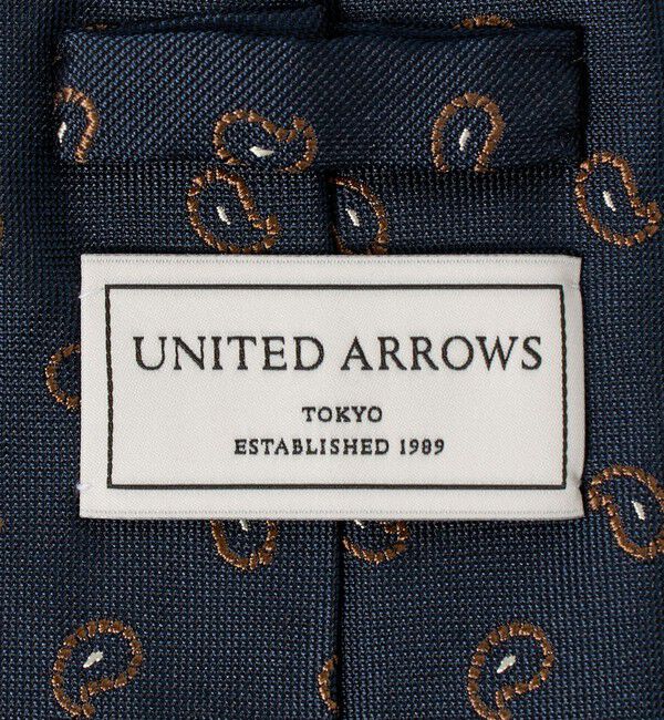UNITED ARROWS「ペイズリー ジャガード ネクタイ 」|ネクタイ・蝶ネクタイ|