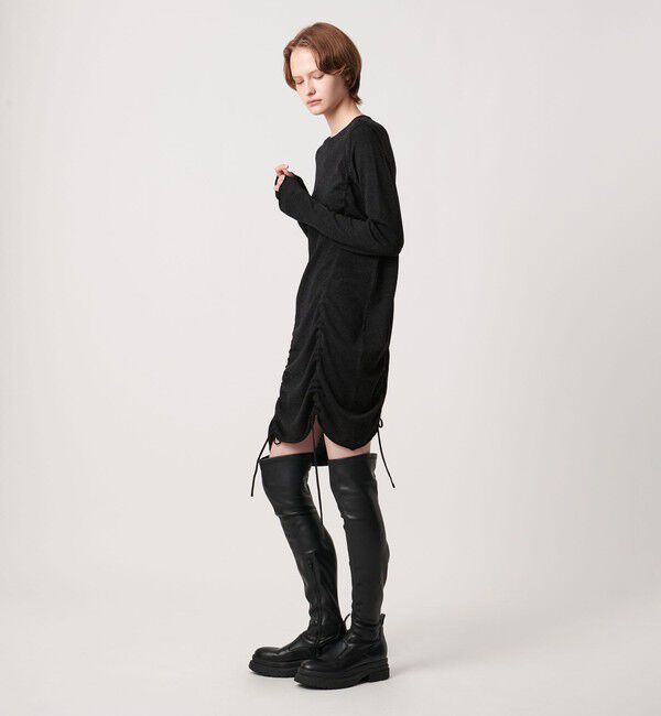 AEWEN MATOPH「＜AEWEN MATOPH＞シャーリング ２WAYニットワンピース」|ワンピース|