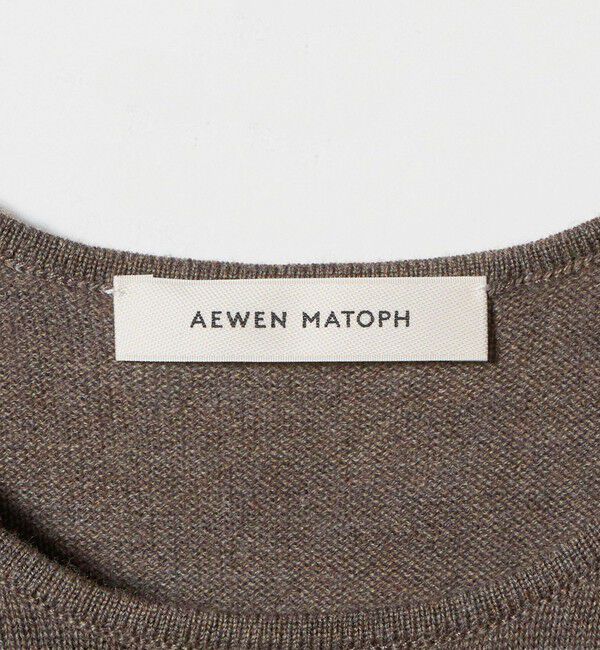 AEWEN MATOPH「＜AEWEN MATOPH＞シャーリング ２WAYニットワンピース」|ワンピース|
