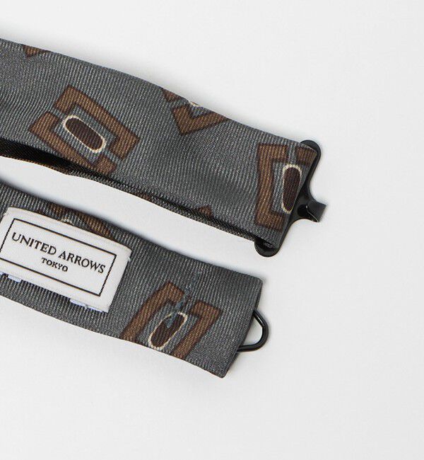 UNITED ARROWS「スクエア プリント ボウタイ」|ネクタイ・蝶ネクタイ|