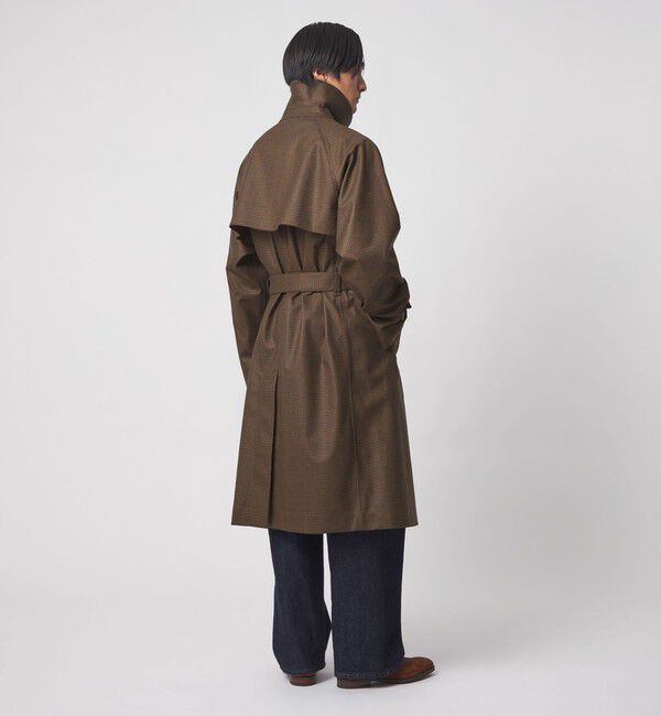 UNITED ARROWS「【別注】＜MACKINTOSH＞ROX BURGH/ロクスバラ ハウンドトゥース トレンチコート」|ダッフルコート|