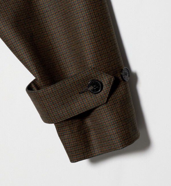UNITED ARROWS「【別注】＜MACKINTOSH＞ROX BURGH/ロクスバラ ハウンドトゥース トレンチコート」|ダッフルコート|