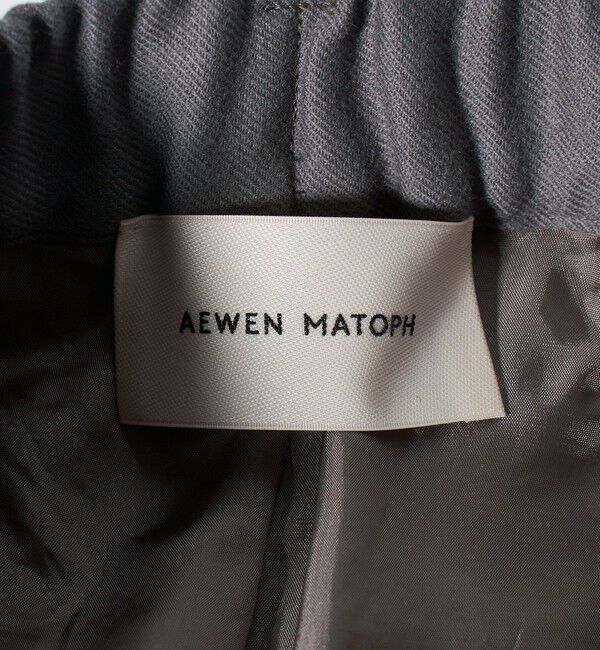 AEWEN MATOPH「＜AEWEN MATOPH＞パネルギャザーパンツ」|チノ|