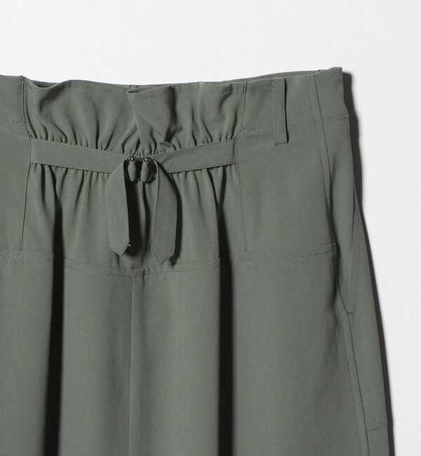 UNITED ARROWS「アセテートポリエステル ベイカースカート」|タイト|