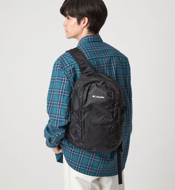 UNITED ARROWS green label relaxing「＜Columbia＞タイガーブルック 18L パッカブル バックパック」|リュック|BLACK