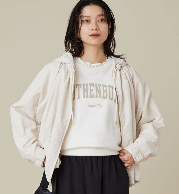 UNITED ARROWS green label relaxing「［size SHORTあり］フーディー ブルゾン 撥水」|ブルゾン・スタジャン|NATURAL