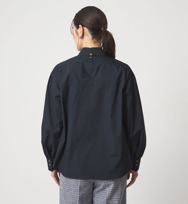 UNITED ARROWS green label relaxing「［size SHORTあり］ハイネック ボリューム スリーブ ブラウス」|シャツ・ブラウス|