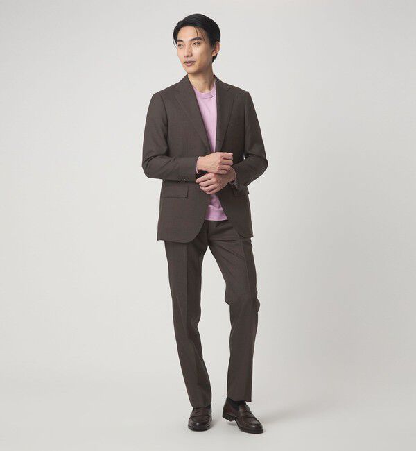 UNITED ARROWS green label relaxing「VITALE BARBERIS CANONICO ラスティック 無地 3B CLS/D スーツジャケット」|スーツ|