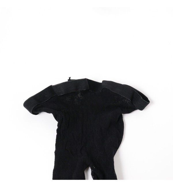 Ray BEAMS 「I Hate Monday / flower lace ストッキング black」|タイツ・ストッキング|