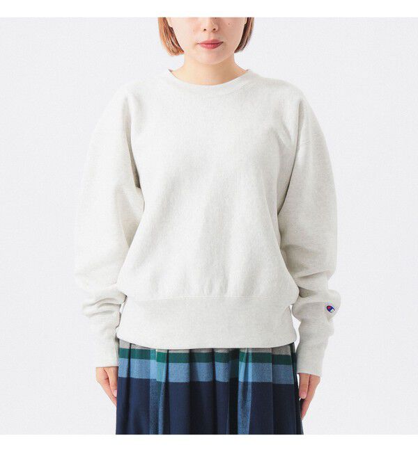 BEAMSBOY「【別注】Champion / バックプリント リバースウィーブ(R) クルー スウェット」|スウェット・ジャージ|