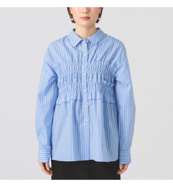 Ray BEAMS 「ビスチェ シャーリング シャツ」|シャツ・ブラウス|