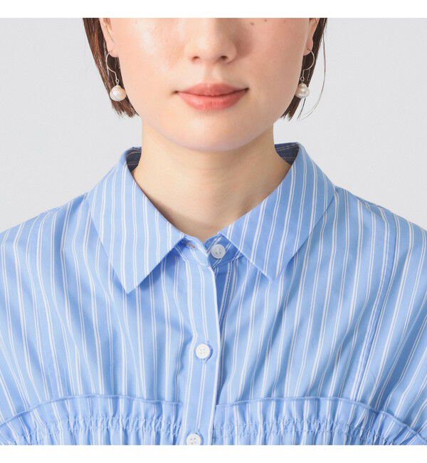 Ray BEAMS 「ビスチェ シャーリング シャツ」|シャツ・ブラウス|